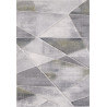 Tapis effet 3D gris pour salon Renzo