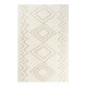 Tapis ethnique blanc pour salon Yagour Wecon Home