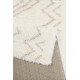 Tapis ethnique blanc pour salon Yagour Wecon Home