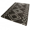 Tapis ethnique anthracite pour salon Yagour Wecon Home