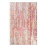 Tapis rose vintage de salon Sunset in Faro Wecon Home