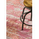 Tapis rose vintage de salon Sunset in Faro Wecon Home