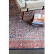 Tapis oriental rouge à courtes mèches Flashback Wecon Home