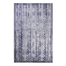 Tapis vintage bleu pour salon Poolside Wecon Home