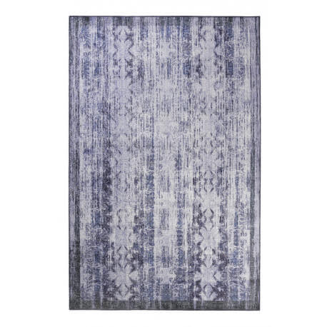 Tapis vintage bleu pour salon Poolside Wecon Home