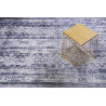 Tapis vintage bleu pour salon Poolside Wecon Home