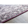 Tapis à mèches courtes vintage pourpre Synchronize Wecon Home