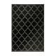 Tapis extérieur et intérieur plat anthracite et gris Gleamy Outdoor Wecon Home