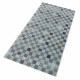 Tapis en polyester rectangle cubisme bleu Physical 2.0 Wecon Home