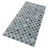 Tapis en polyester rectangle cubisme bleu Physical 2.0 Wecon Home