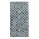 Tapis en polyester rectangle cubisme bleu Physical 2.0 Wecon Home