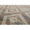 Tapis ethnique pour salon beige doux Passion 2.0 Wecon Home