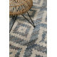 Tapis ethnique pour salon bleu doux Passion 2.0 Wecon Home