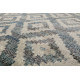 Tapis ethnique pour salon bleu doux Passion 2.0 Wecon Home