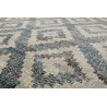 Tapis ethnique pour salon bleu doux Passion 2.0 Wecon Home