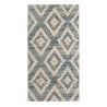 Tapis ethnique pour salon bleu doux Passion 2.0 Wecon Home