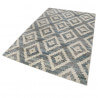 Tapis ethnique pour salon bleu doux Passion 2.0 Wecon Home