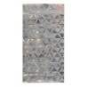 Tapis gris et bleu géométrique doux Pearl 2.0 Wecon Home