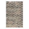 Tapis beige et bleu géométrique doux Pearl 2.0 Wecon Home