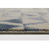 Tapis gris et turquoise géométrique doux Pearl 2.0 Wecon Home