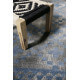 Tapis scandinave géométrique gris et bleu Pleasure 2.0 Wecon Home