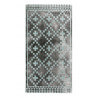 Tapis scandinave géométrique gris et turquoise Pleasure 2.0 Wecon Home