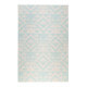 Tapis vert d'eau kilim pour salon Light Mellow