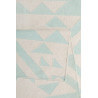 Tapis vert d'eau kilim pour salon Light Mellow
