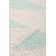 Tapis vert d'eau kilim pour salon Light Mellow