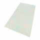 Tapis vert d'eau kilim pour salon Light Mellow