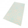 Tapis vert d'eau kilim pour salon Light Mellow