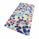 Tapis en laine bleu marine floral Kaleidoscopes