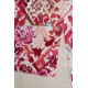 Tapis rose en laine kilim Love Vintage