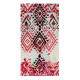 Tapis rose en laine kilim Love Vintage