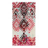 Tapis rose en laine kilim Love Vintage