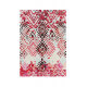 Tapis rose en laine kilim Love Vintage