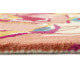 Tapis multicolore en laine floral Splash Bouquet