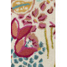 Tapis multicolore en laine floral Splash Bouquet