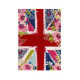 Tapis anglais floral à courtes mèches multicolore Bloom Kingdom