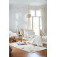 Tapis pour chambre enfant étoilé blanc Jonne Esprit Home