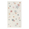 Tapis pour chambre enfant étoilé blanc Jonne Esprit Home