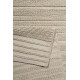 Tapis tissé main en laine uni sable Aurelia Kelim Esprit Home