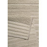 Tapis tissé main en laine uni sable Aurelia Kelim Esprit Home