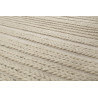 Tapis tissé main en laine uni sable Aurelia Kelim Esprit Home