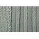 Tapis tissé main en laine uni vert Aurelia Kelim Esprit Home