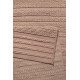 Tapis tissé main en laine uni saumon Aurelia Kelim Esprit Home