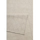 Tapis uni beige en laine plat Esprit Home Lotte Kelim