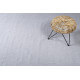 Tapis uni bleu clair en laine plat Esprit Home Lotte Kelim