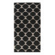 Tapis plat en laine géométrique noir Aaron Kelim Esprit Home