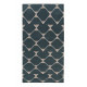 Tapis plat en laine géométrique vert foncé Aaron Kelim Esprit Home